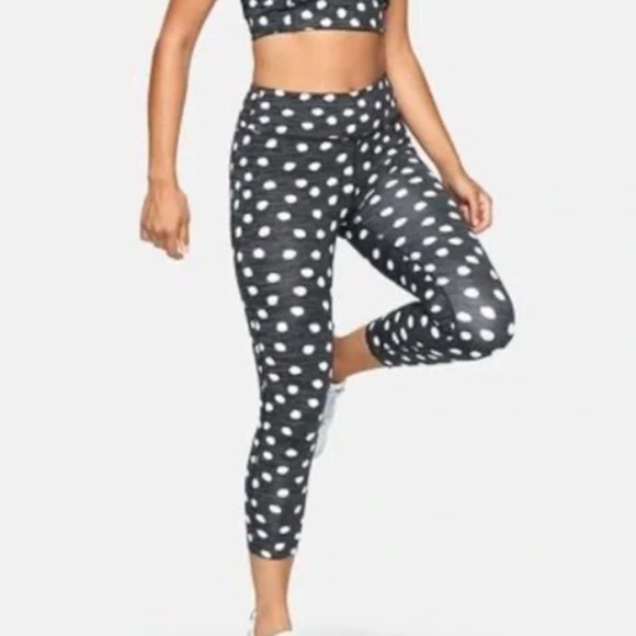 Outdoor Voices High Rise Polka Dot TechSweat™ 3/4 Legging - Picture 1 of 4